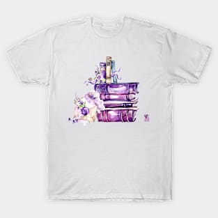 Unleash Your Love for Purple Books T-Shirt